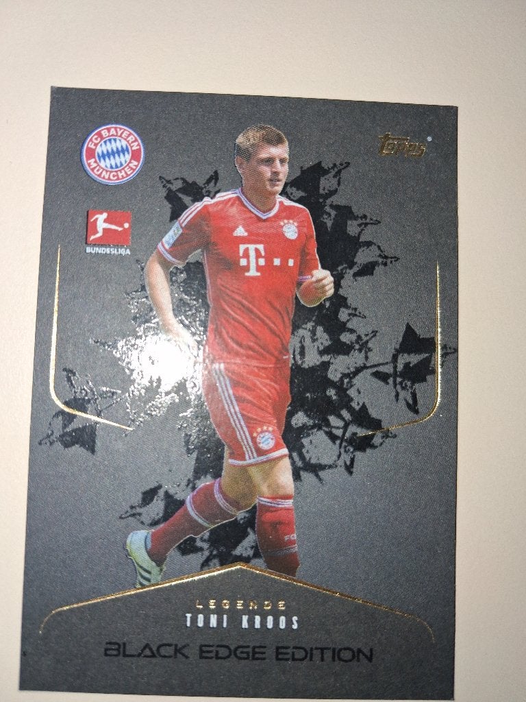 Topps Black Edge Edition Toni Kroos Legende, Ophalen of Verzenden, Nieuw, Buitenlandse clubs, Spelerskaart