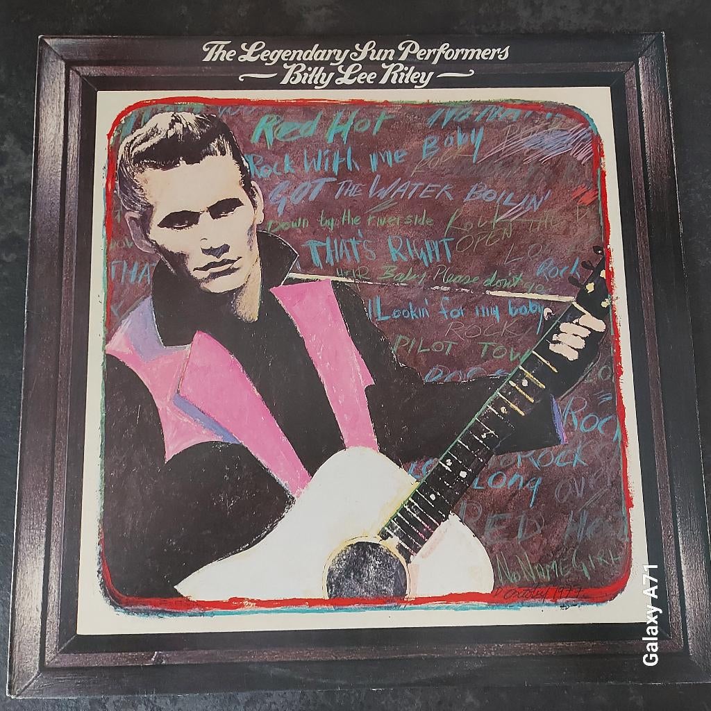 LP Billy Lee Riley - The Legendary Sun Performers, Cd's en Dvd's, Vinyl | Pop, Gebruikt, Voor 1960, Ophalen of Verzenden, 12 inch