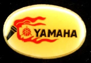 Yamaha pin ovaal, Verzenden, Nieuw, Transport, Speldje of Pin