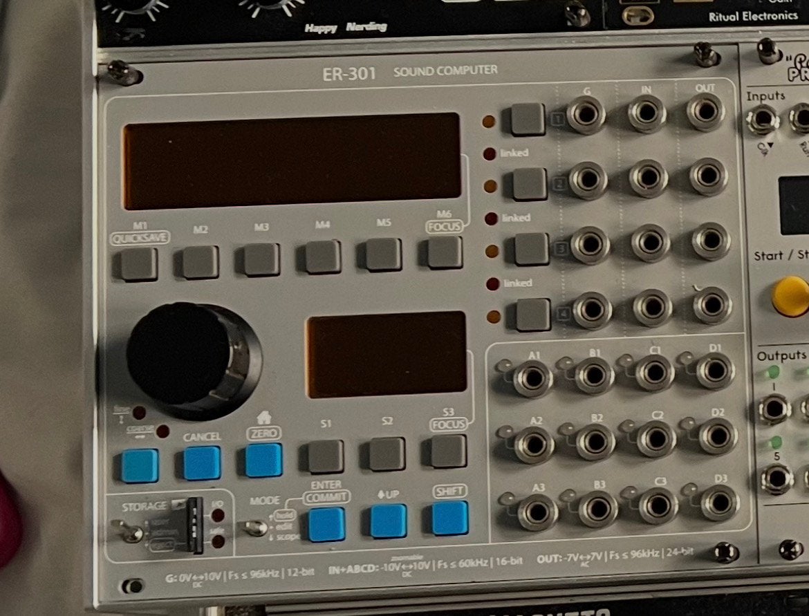 Orthogonal Devices ER-301 Sound Computer, Muziek en Instrumenten, Ophalen of Verzenden, Zo goed als nieuw