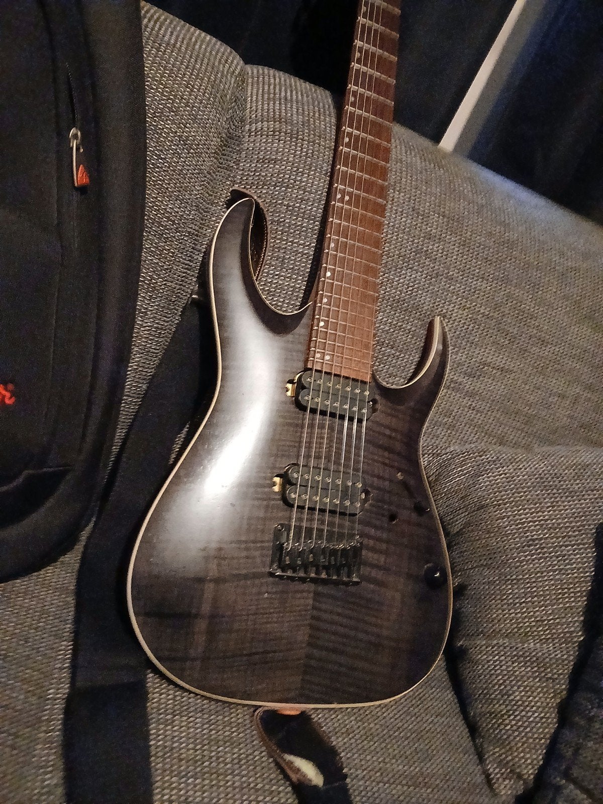 ibanez gitaar 7 string, Ophalen of Verzenden, Solid body, Ibanez