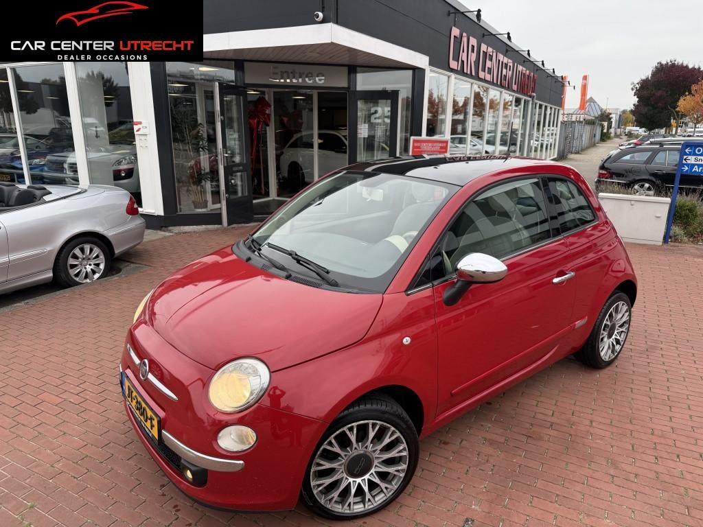 Fiat 500 1.2 Bicolore | airco | 156dkm | (bj 2013), Auto's, Euro 5, Gebruikt, 1242 cc, 4 cilinders