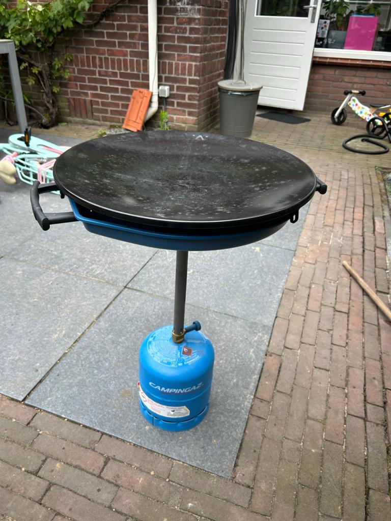Skottel braai, Caravans en Kamperen, Kampeeraccessoires, Gebruikt, Ophalen