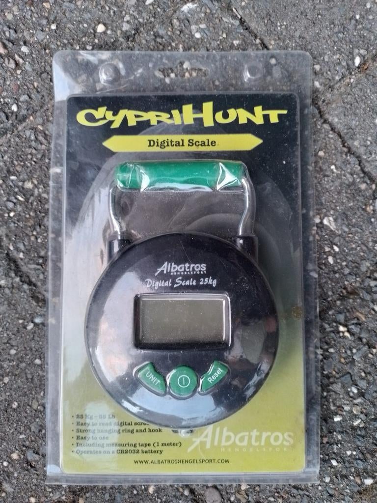 Albatros Cyprifunt Digitale Weegschaal 25kg met meetlint, Ophalen of Verzenden, Nieuw, Overige typen