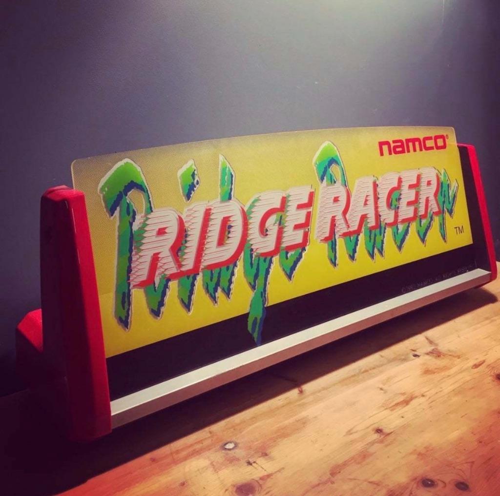 GEZOCHT : ridge racer sign, Ophalen of Verzenden, Gebruikt