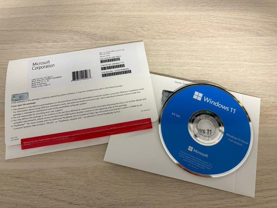 NIEUW! Microsoft Windows 11 Home DVD, Ophalen of Verzenden, Nieuw, Windows
