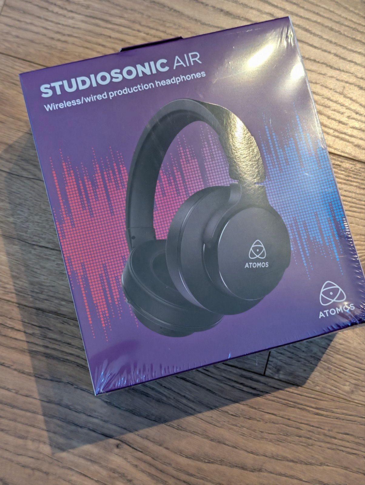 Nieuw in cellofaan: Atomos Studiosonic Air koptelefoon, Overige merken, Ophalen of Verzenden, Over-ear, Zwart