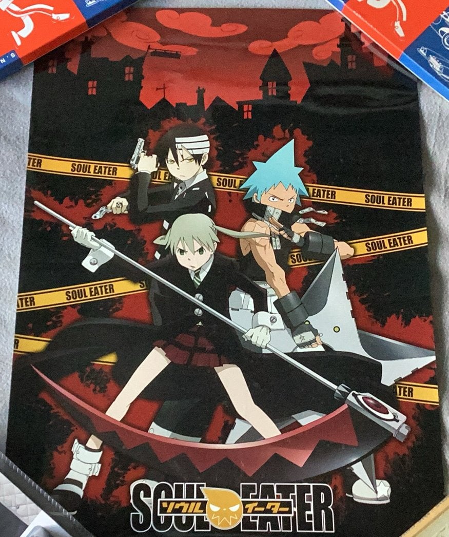 Soul Eater affiche, 52 x 38 cm., Eén comic, Ophalen of Verzenden, Zo goed als nieuw, Amerika