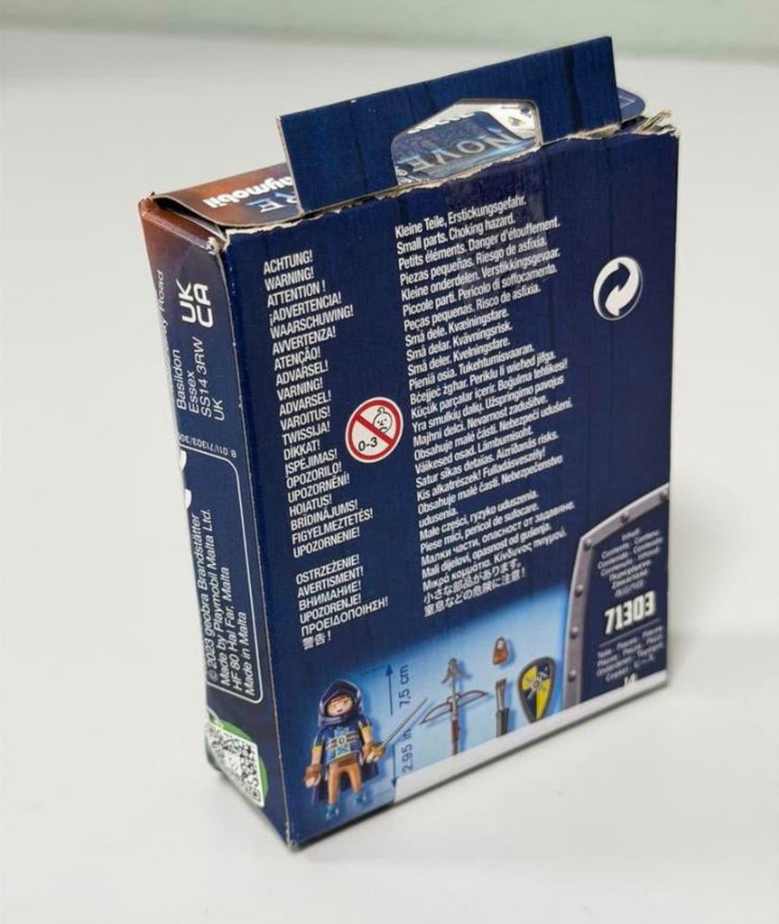 Playmobil Novelmore 71303 Gwynn met gevechtsuitrusting NIEUW, Nieuw, Ophalen of Verzenden, H, H