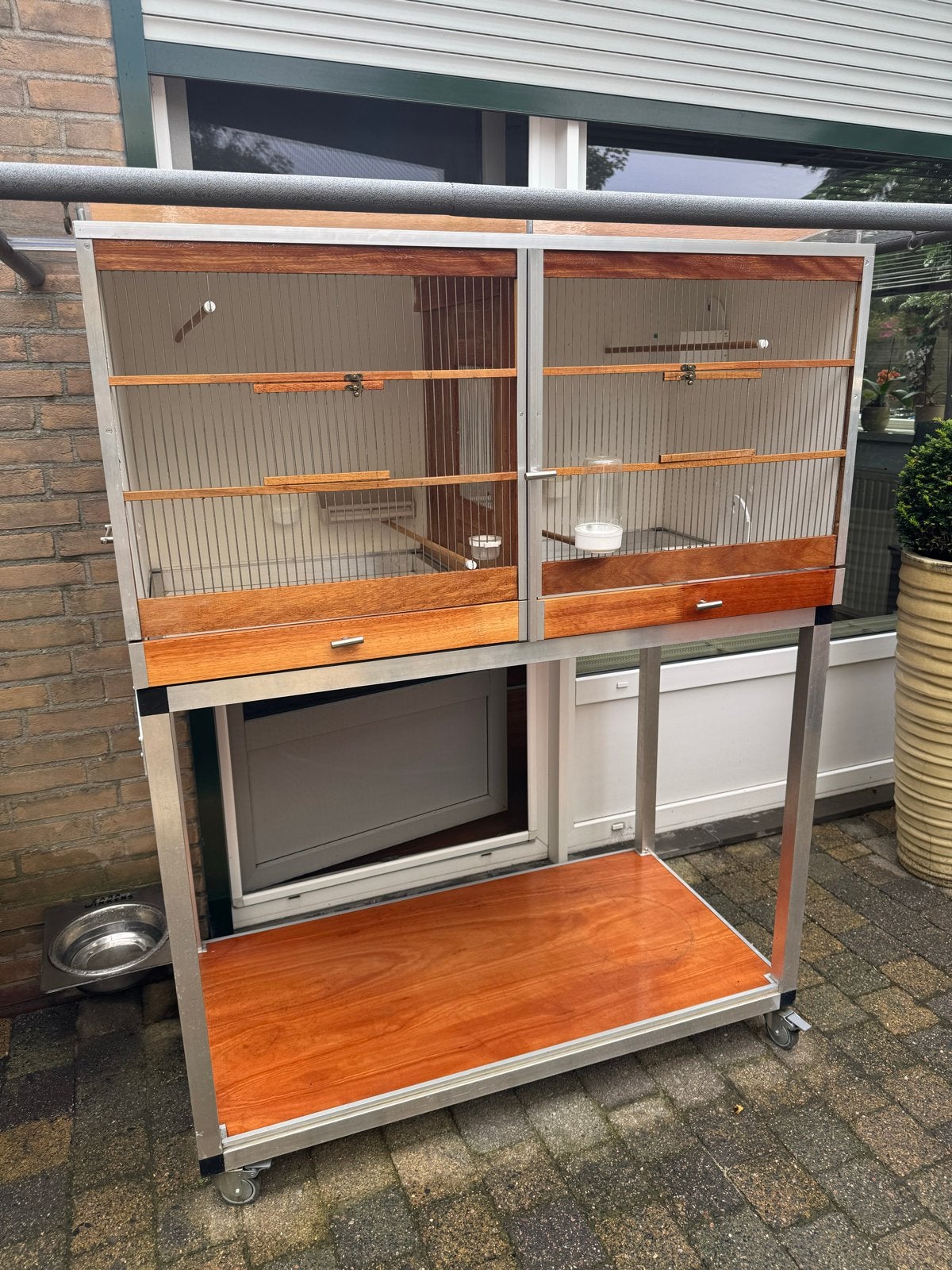 Mooie, luxe vogelkooi, Ophalen, Zo goed als nieuw