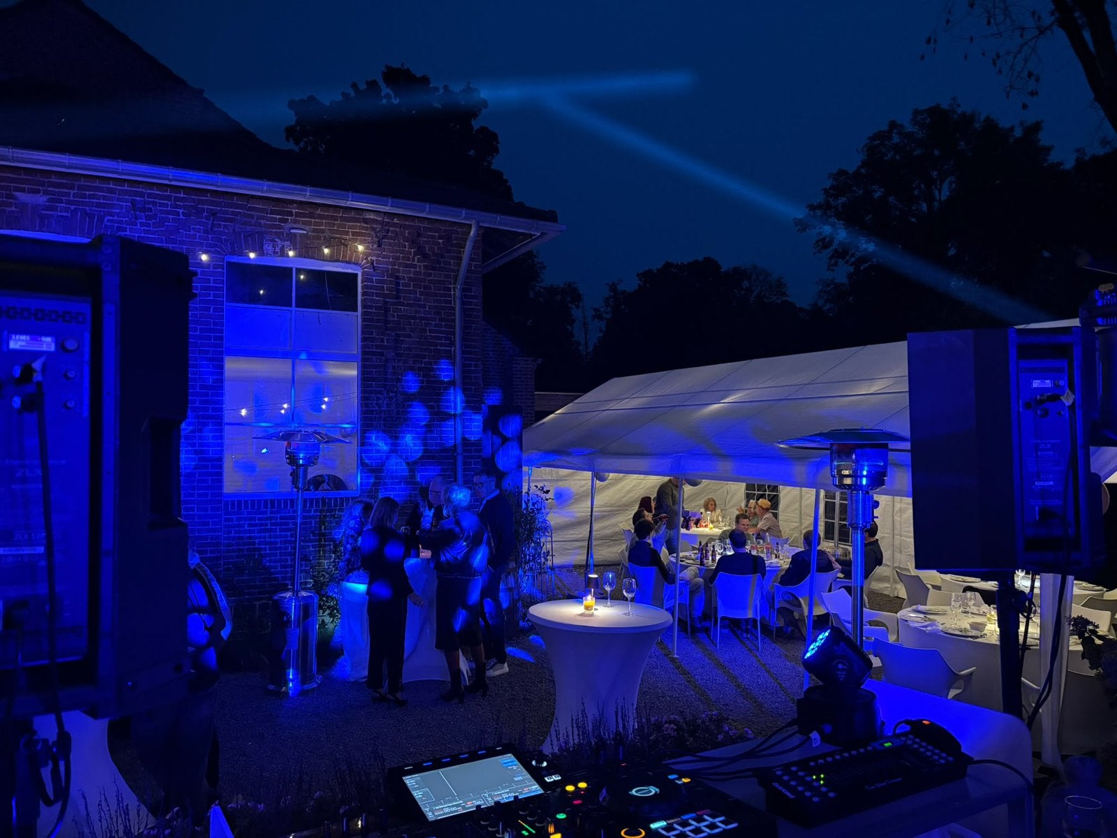 Feestverhuur licht & geluid | Regio Lanaken & Maastricht, Hobby en Vrije tijd, Ophalen, Nieuw