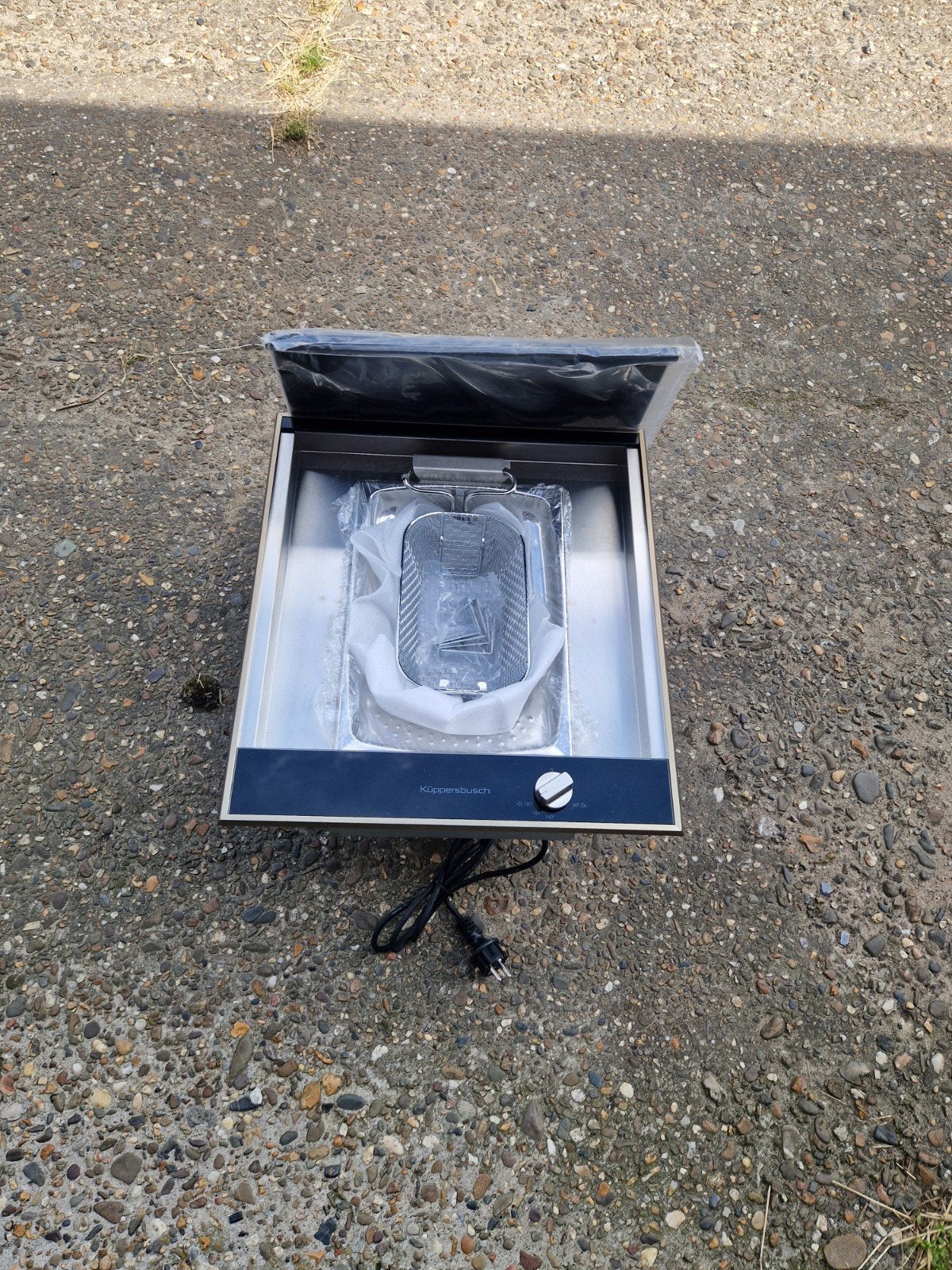 Küppersbusch Inbouw Friteuse / Pastakoker EFS 4710.0, Witgoed en Apparatuur, Frituurpannen, Nieuw, Minder dan 1 liter, Uitneembare binnenpan