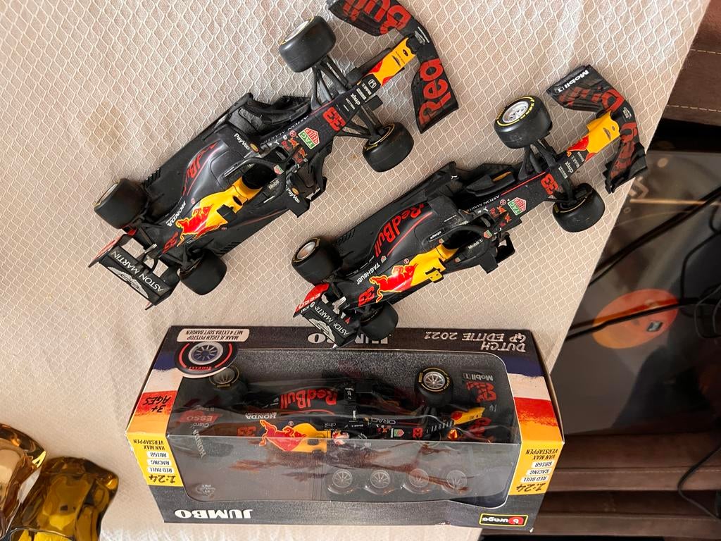 Red Bull Racing RB14, RB16, RB16B Max Verstappen 1:24, Ophalen of Verzenden, Nieuw, Auto, Overige merken