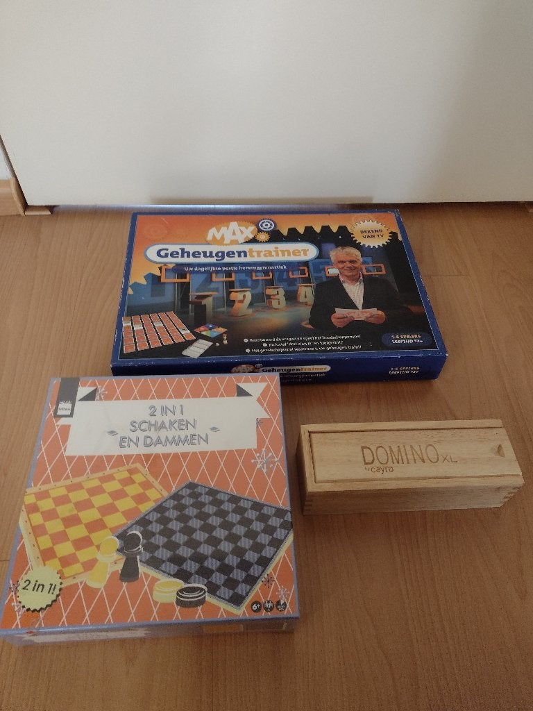 Spellen 3 verschillende, Vijf spelers of meer, Ophalen of Verzenden, Zo goed als nieuw, Jumbo