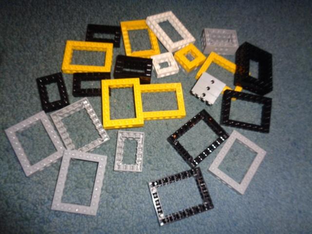 Partij S353=Lego technic onderdelen