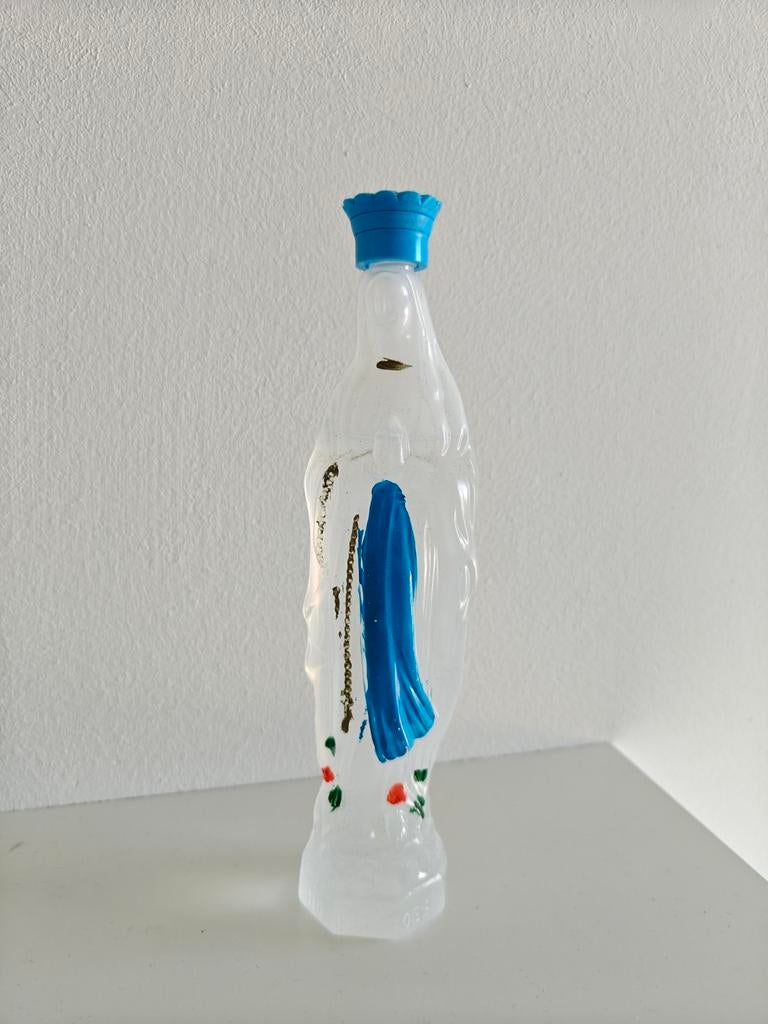Maria beeldje met wijwater uit Lourdes, 19cm, Verzamelen, Ophalen, Beeld(je)