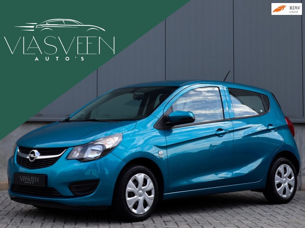 Opel KARL 1.0 ecoFLEX 120 Jaar Edition 48.750! 1e eigenaar!, Auto's, 839 kg, Gebruikt, Euro 6, Blauw