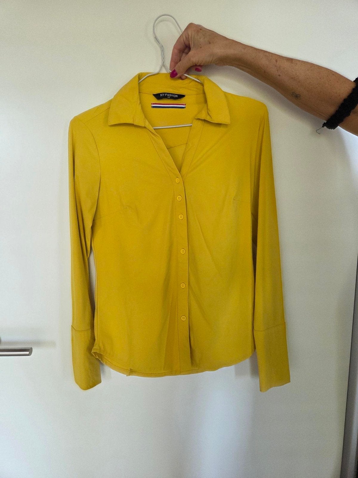 My-Pashion Geel Blouse Maat XS, My-Pashion, Geel, Ophalen of Verzenden, Zo goed als nieuw