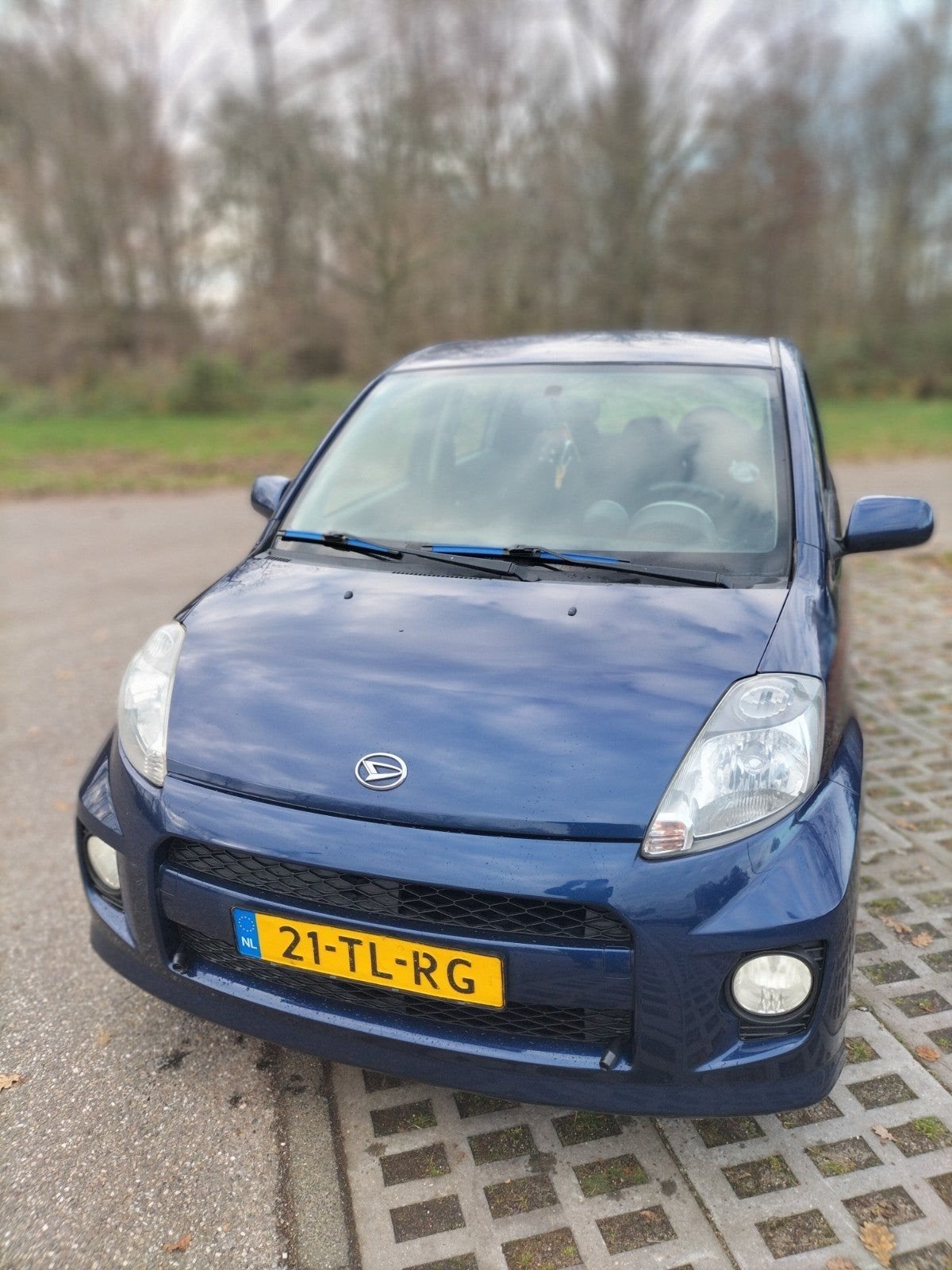 Daihatsu Sirion 1.3 2006 Blauw, Voorwielaandrijving, Stof, 31 €/maand, Blauw