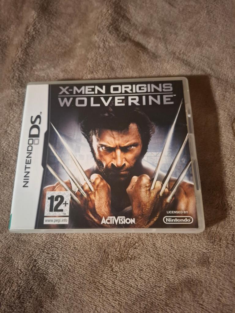 Nintendo ds x men wolverine, Spelcomputers en Games, Games | Nintendo DS, Zo goed als nieuw, Avontuur en Actie, 1 speler, Vanaf 3 jaar