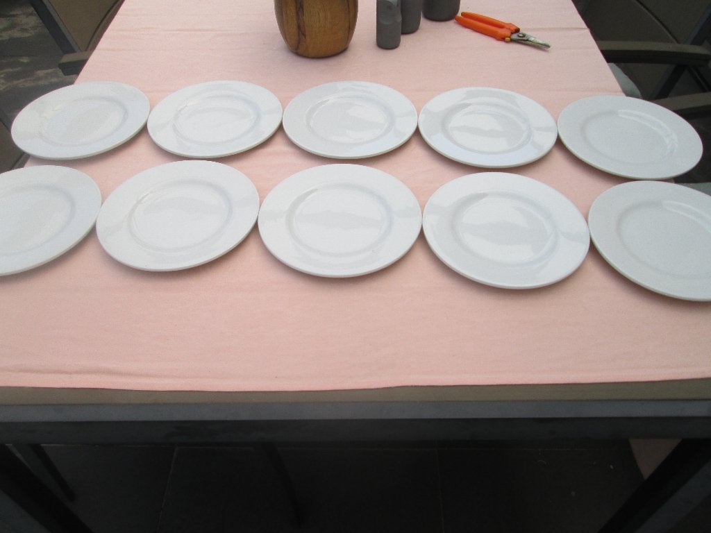 A di Alessi Jasper Morrison ontbijtborden 10 stuks, Nieuw, Ophalen of Verzenden, Bord(en), Overige stijlen