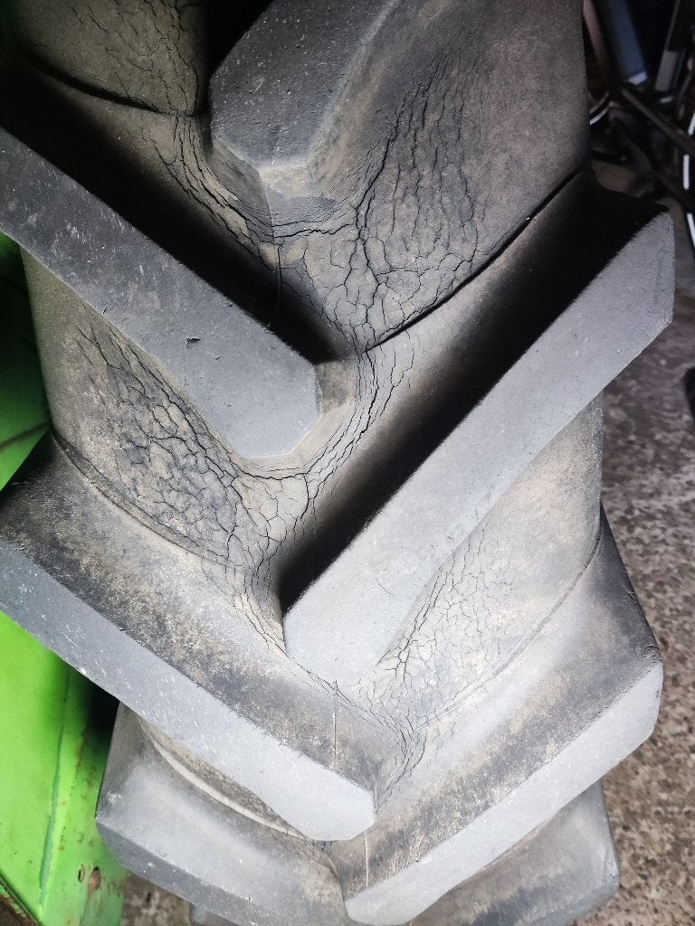Tractor banden 2x, Ophalen, Gebruikt