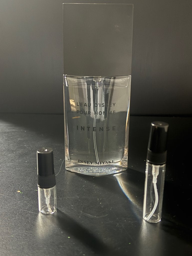 L’Eau d’Issey Pour Homme Intense | Parfum Sample Tester, Ophalen of Verzenden, Zo goed als nieuw, Proef of Tester, Gevuld