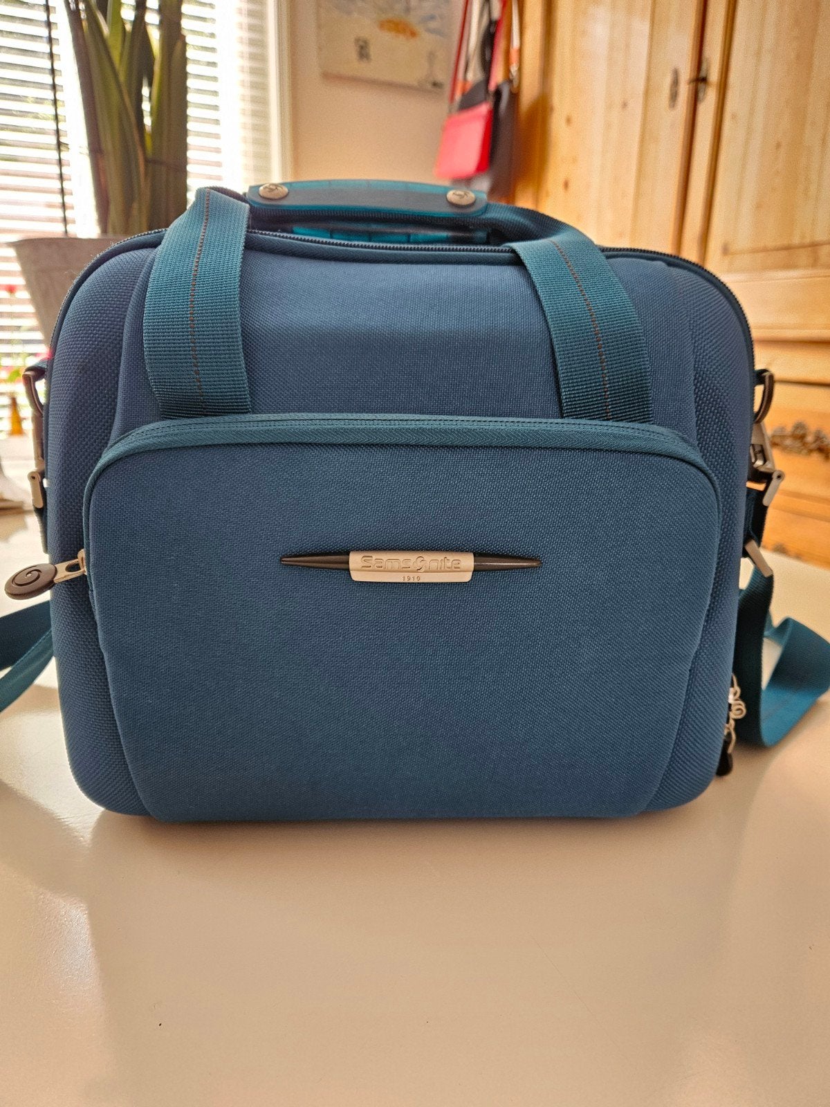 Samsonite Beauty Case, Softcase, Verzenden, Blauw, Zo goed als nieuw