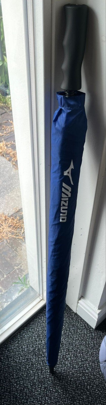 Mizuno Paraplu - Blauw, Sieraden, Tassen en Uiterlijk, Paraplu's, Ophalen, Zo goed als nieuw, Blauw