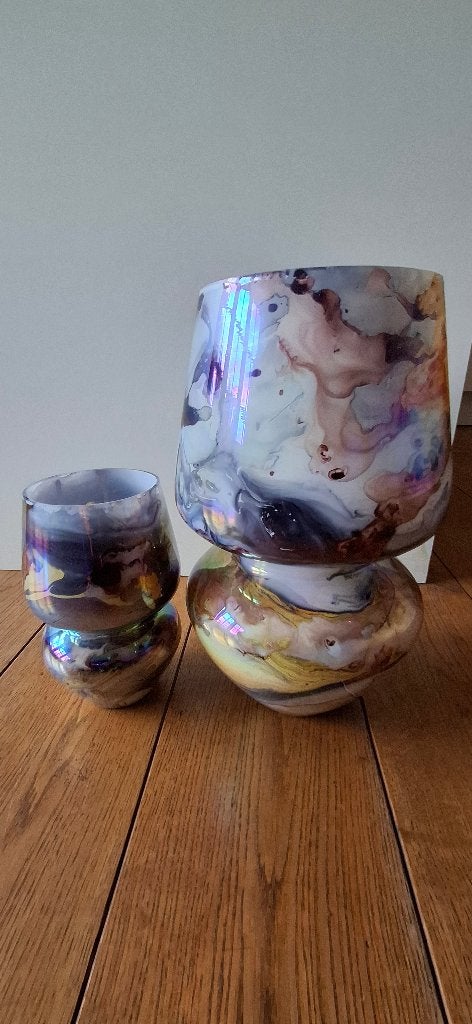 Vazen, Ophalen, Nieuw, Meerkleurig, Glas