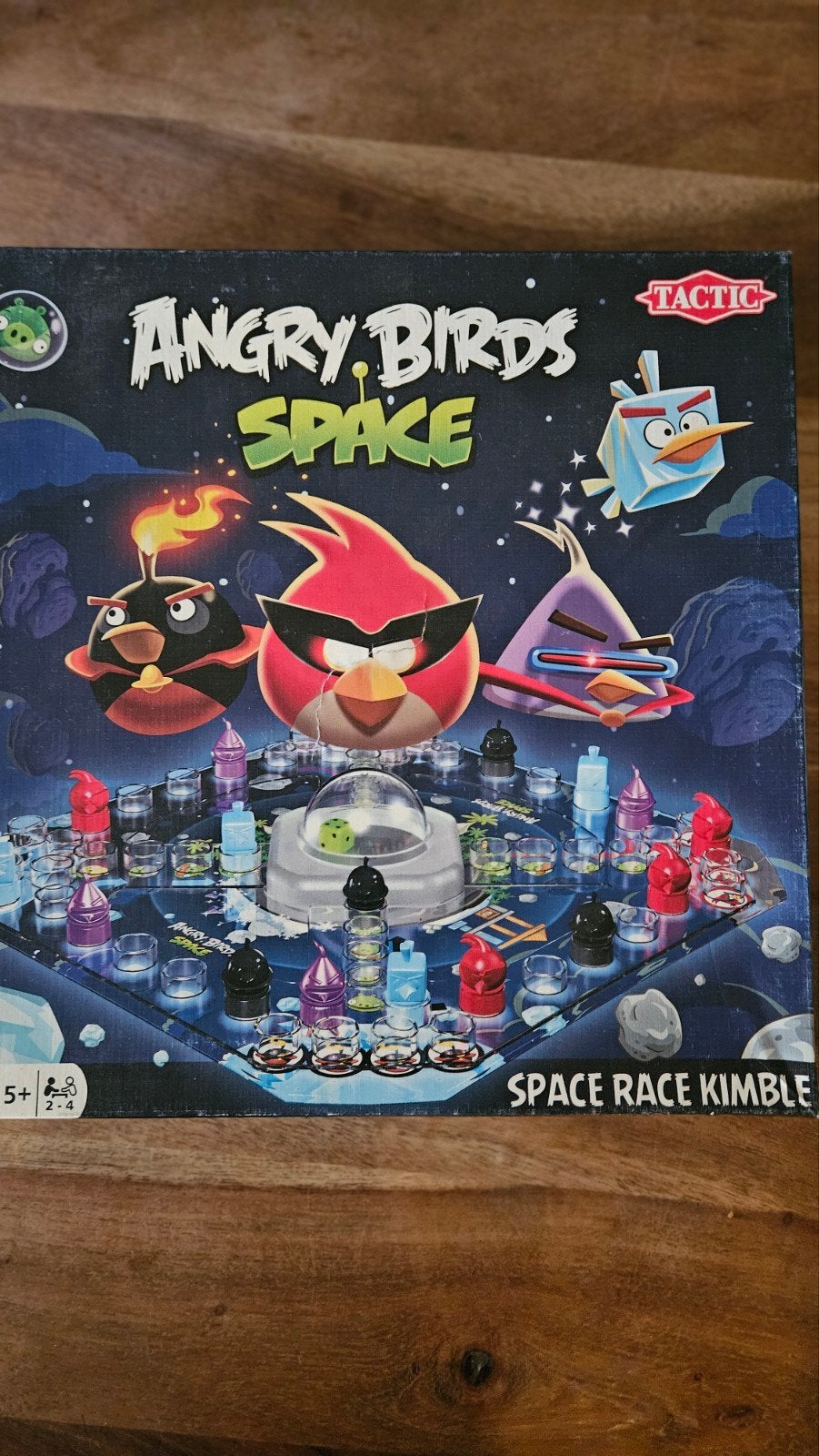 Angry Birds Space Bordspel ( mens erger je niet), Drie of vier spelers, Ophalen of Verzenden, Gebruikt, Tactic