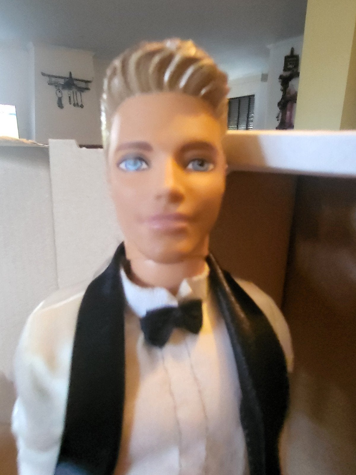 Ken pop in smoking - Zo goed als nieuw, Ophalen of Verzenden, Zo goed als nieuw, Barbie