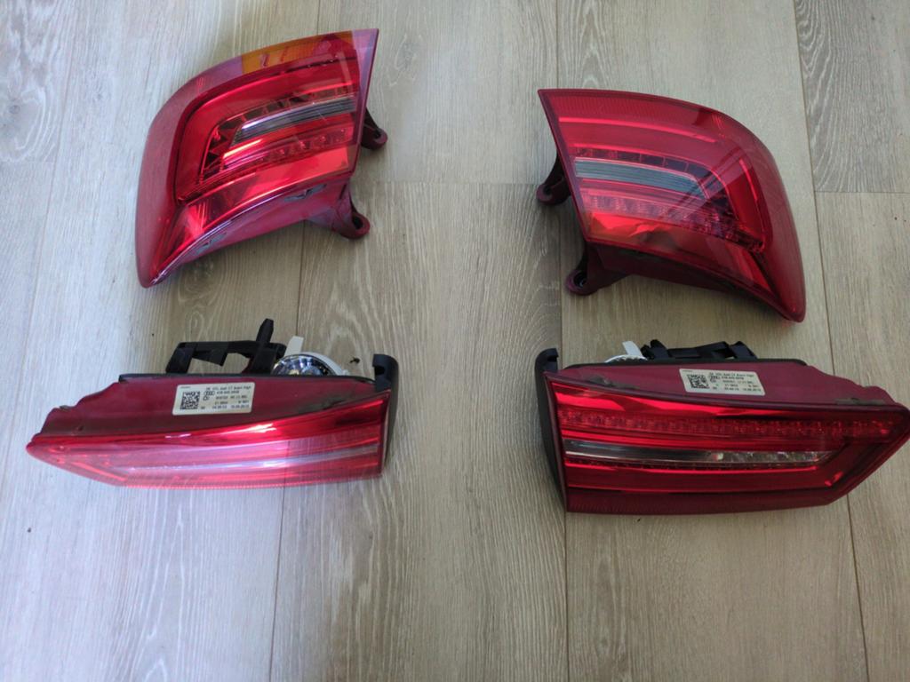 Audi A6 C7 Avant Achterlichten (2011-2018) - Set van 4, Auto-onderdelen, Ophalen of Verzenden, Gebruikt, Audi