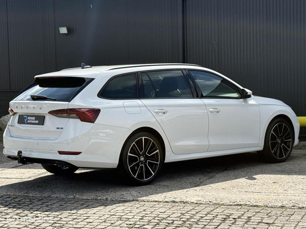 Skoda Octavia Combi 1.0 e-TSI Ambition RS-VELGEN | AUTOMAAT, Gebruikt, Euro 6, Automatische klimaatregeling, Wit