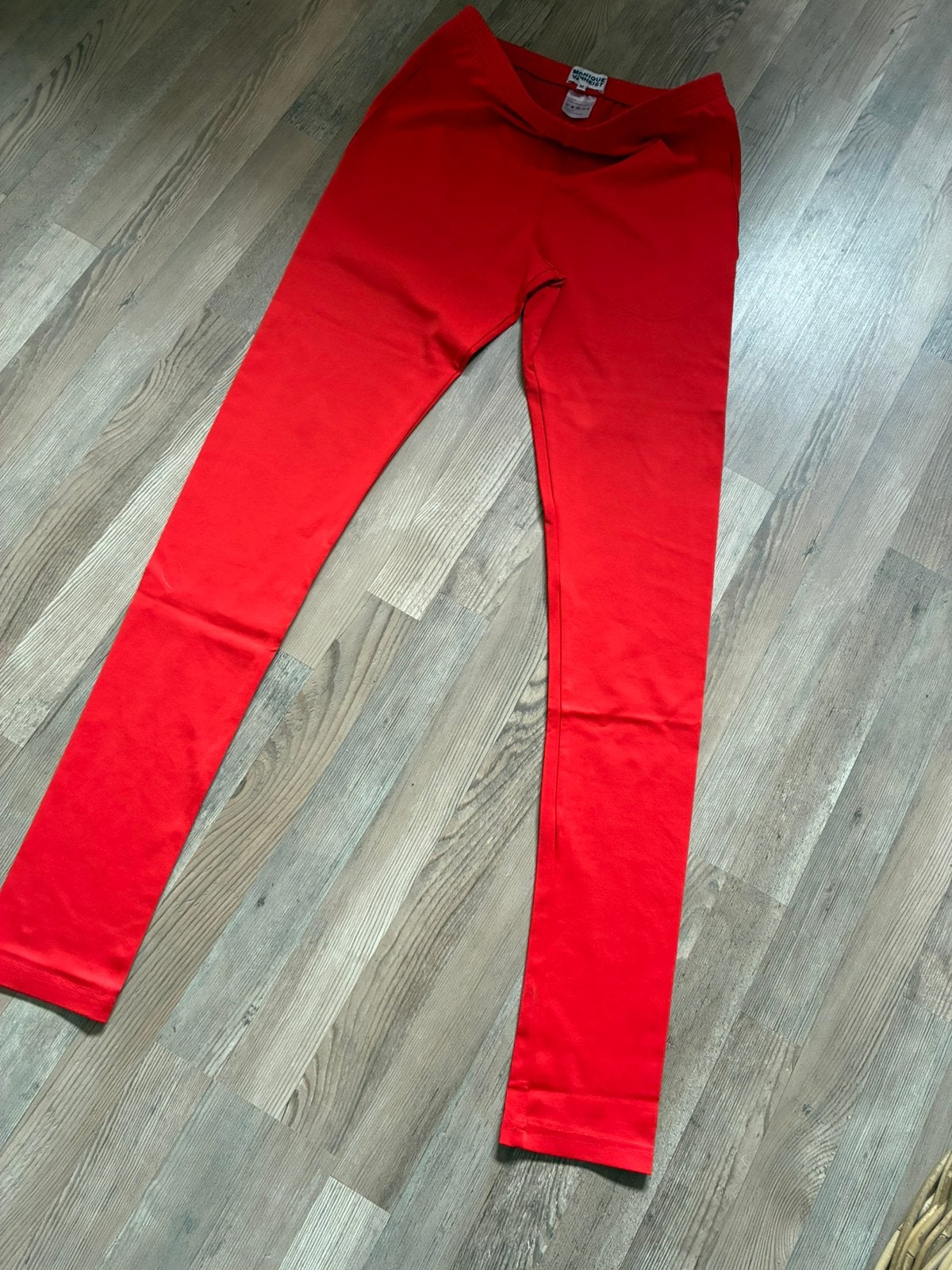 Comfortabele rode broek  Monique van Heist, Kleding | Dames, Broeken en Pantalons, Verzenden, Zo goed als nieuw, Rood, Lang