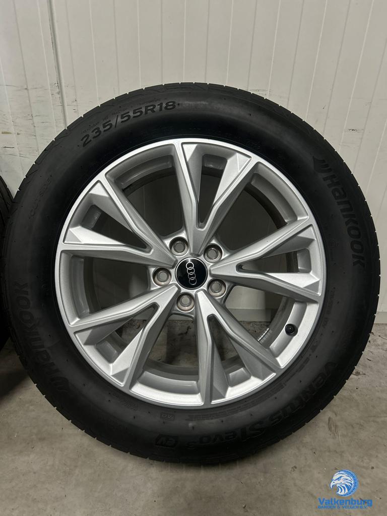 6mm! Originele Audi Q3 F3 83A 18 inch velgen 5x112 zomerband, Auto-onderdelen, Banden en Velgen, 18 inch, Gebruikt, -, -