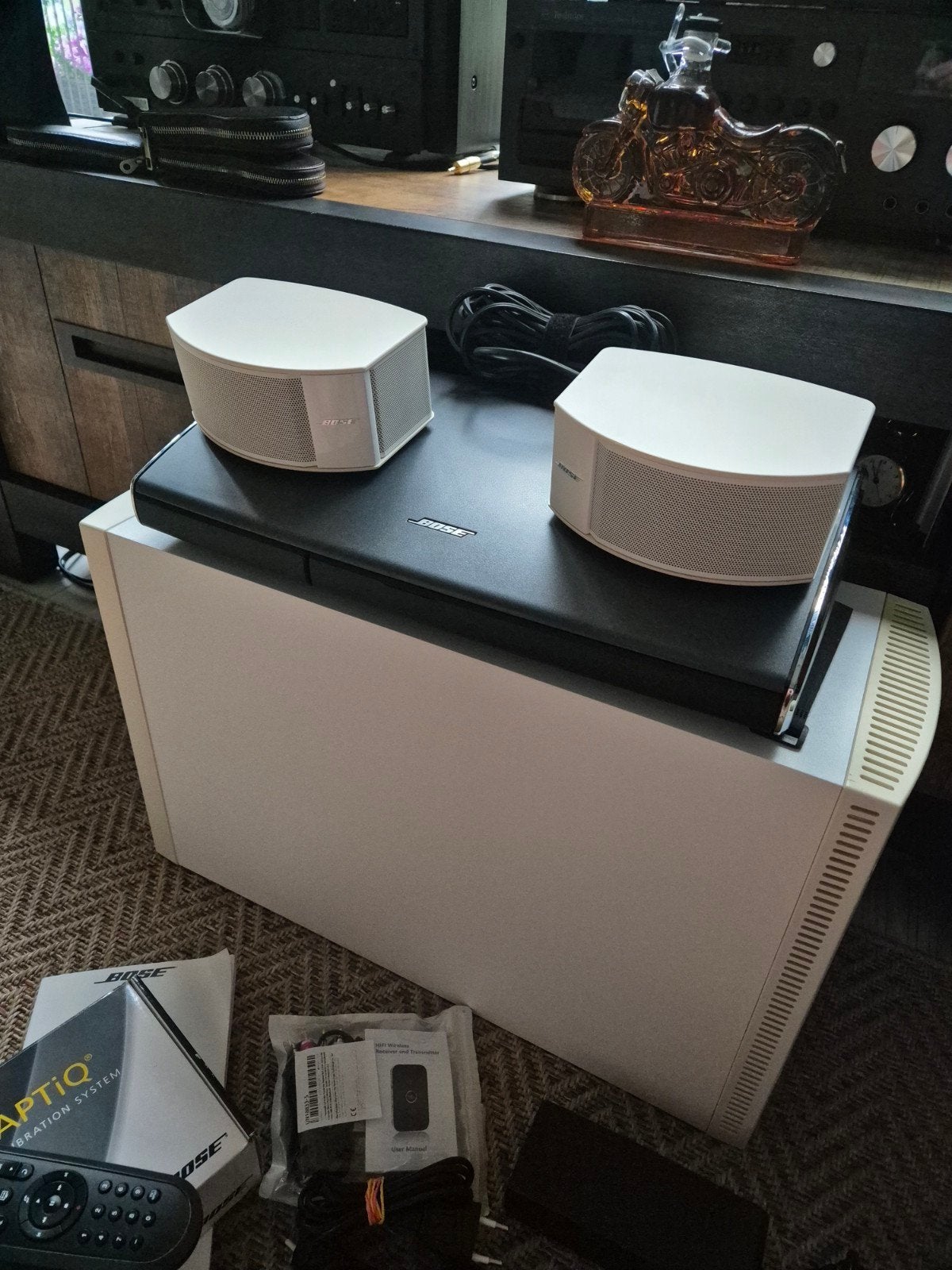 Complete Bose Lifestyle 235 speakerset als nieuw!, Overige merken, 70 watt of meer, Ophalen of Verzenden, Zo goed als nieuw