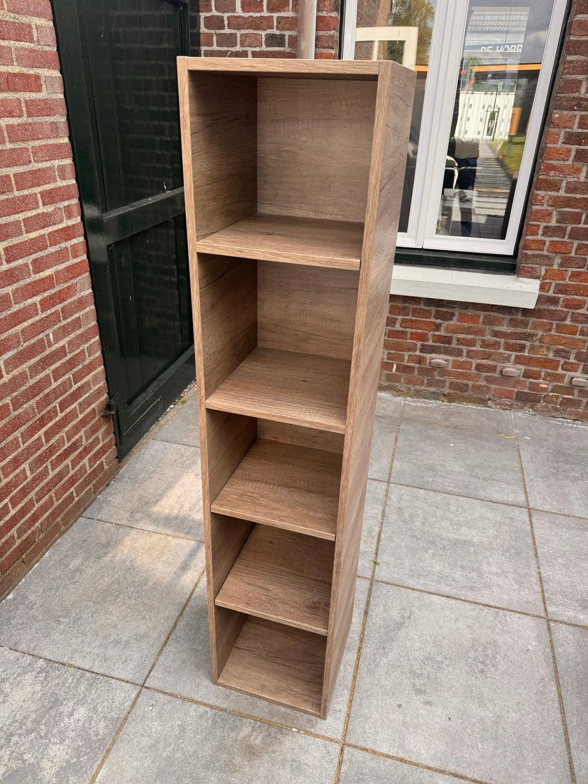 Badkamerkast - Hoge kast met planken, Huis en Inrichting, Badkamer | Badkamermeubels, Ophalen, (Half)hoge kast, Minder dan 50 cm