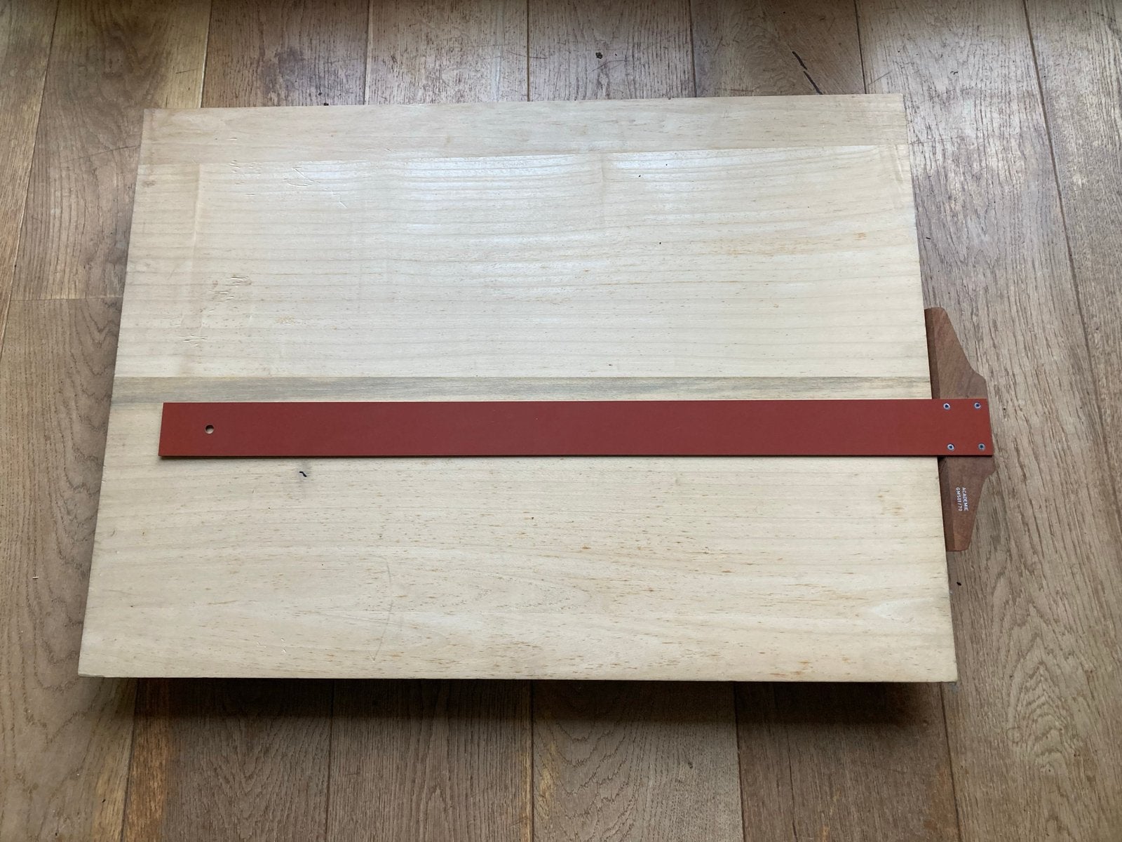 Tekentafel met tekenliniaal, Ophalen of Verzenden, Gebruikt, Minder dan 130 cm