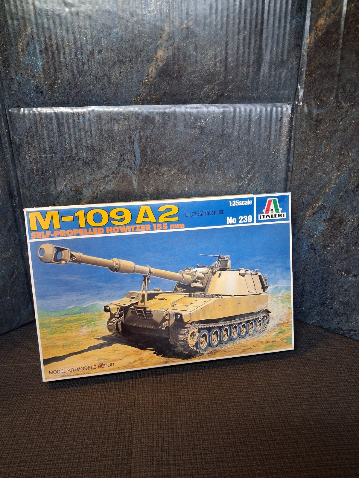 Italeri M-109A2, Hobby en Vrije tijd, Modelbouw | Auto's en Voertuigen, Tank, Italeri, 1:32 tot 1:50, Ophalen of Verzenden