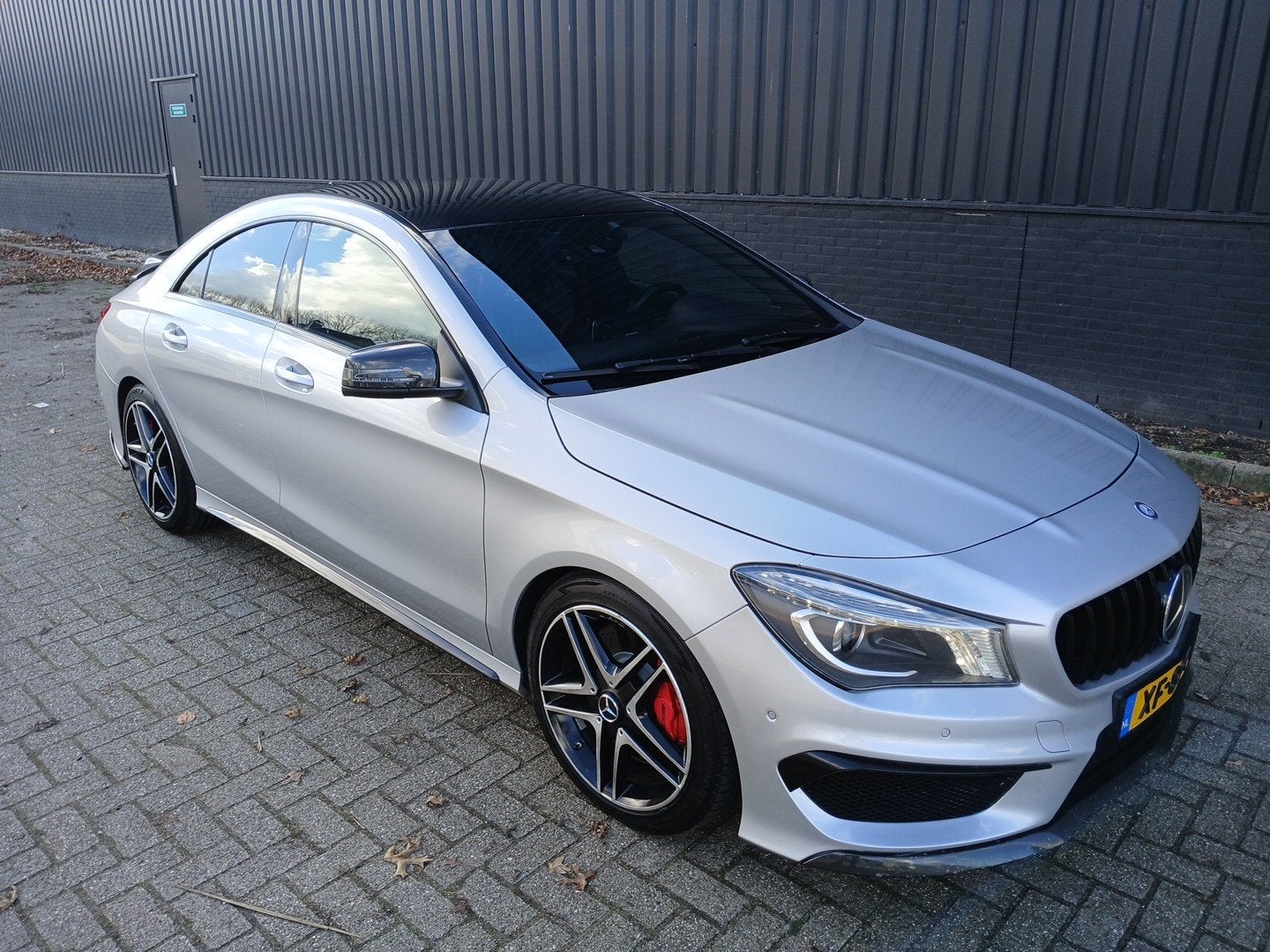 Mercedes cla 45 amg 2014 full opties!!!!, CLA, Zwart, 360 pk, 1485 kg