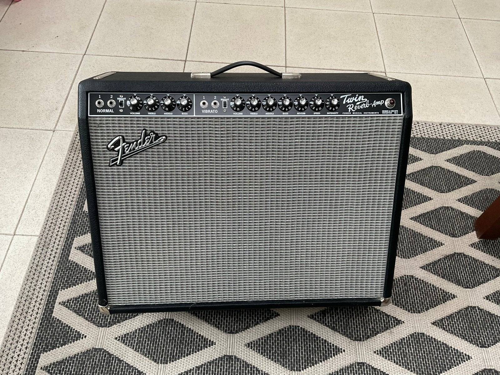 Fender '65 Twin Reverb-Amp Gitaarversterker, Muziek en Instrumenten, Ophalen, Zo goed als nieuw, Gitaar, 100 watt of meer