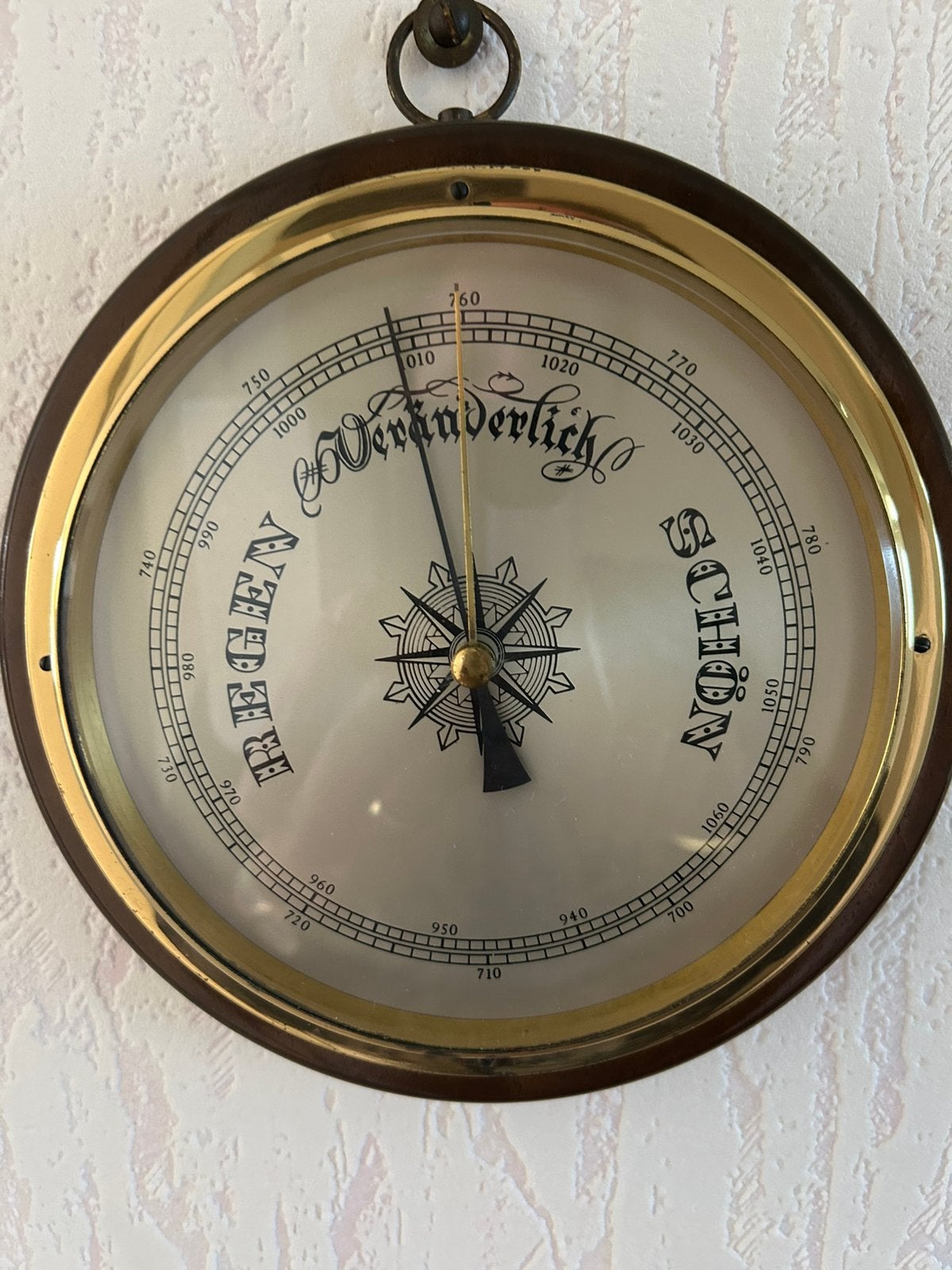 Klassieke ronde barometer, Ophalen, Zo goed als nieuw