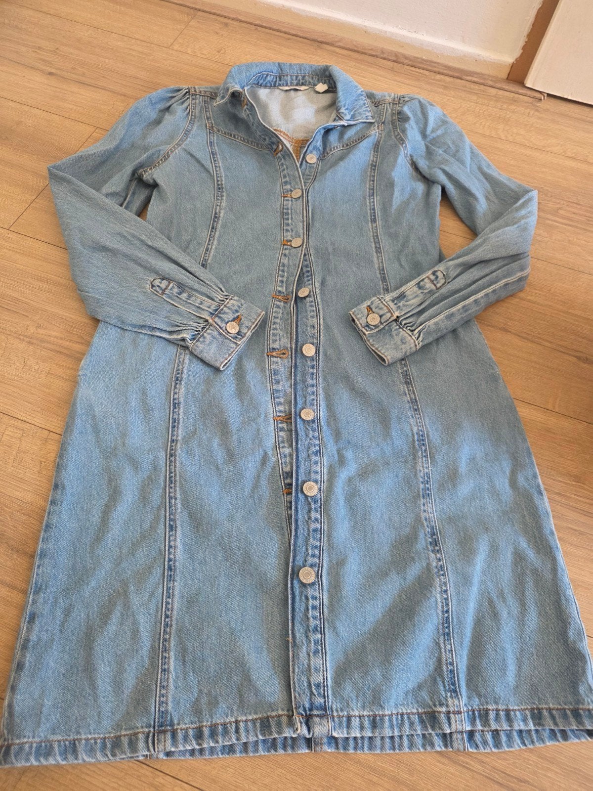 Spijkerjurk, Kleding | Dames, Jurken, Maat 38/40 (M), Blauw, Ophalen of Verzenden, Zo goed als nieuw