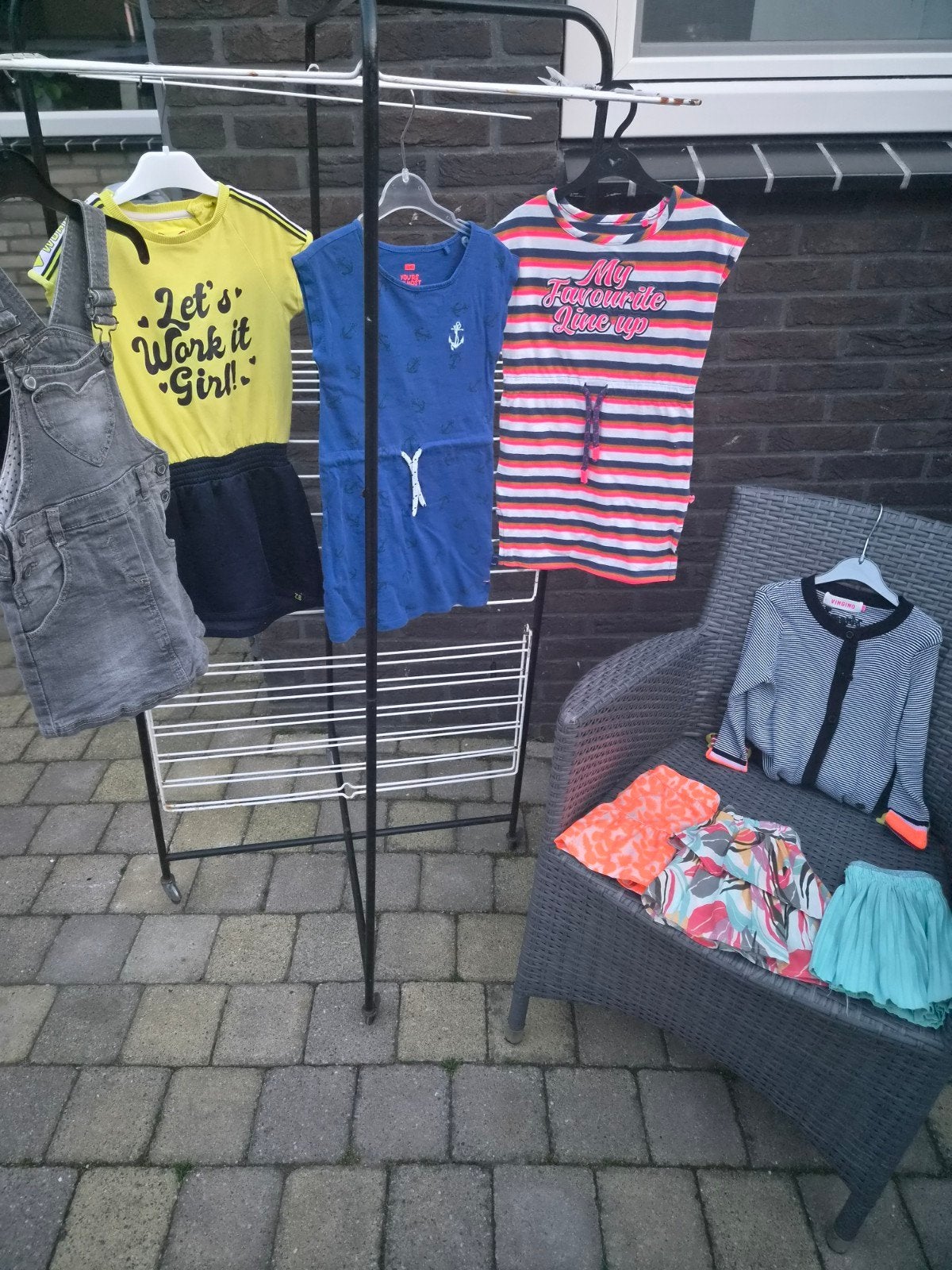 Zomerpakket meisjes 92/98, Ophalen of Verzenden, Maat 92