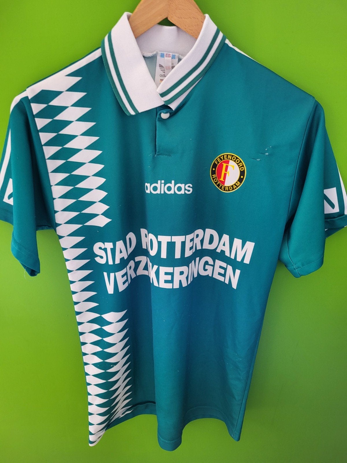 Oude shirt van feyenoord  zeldzaam maat s, Verzenden, Gebruikt, Feyenoord, Shirt