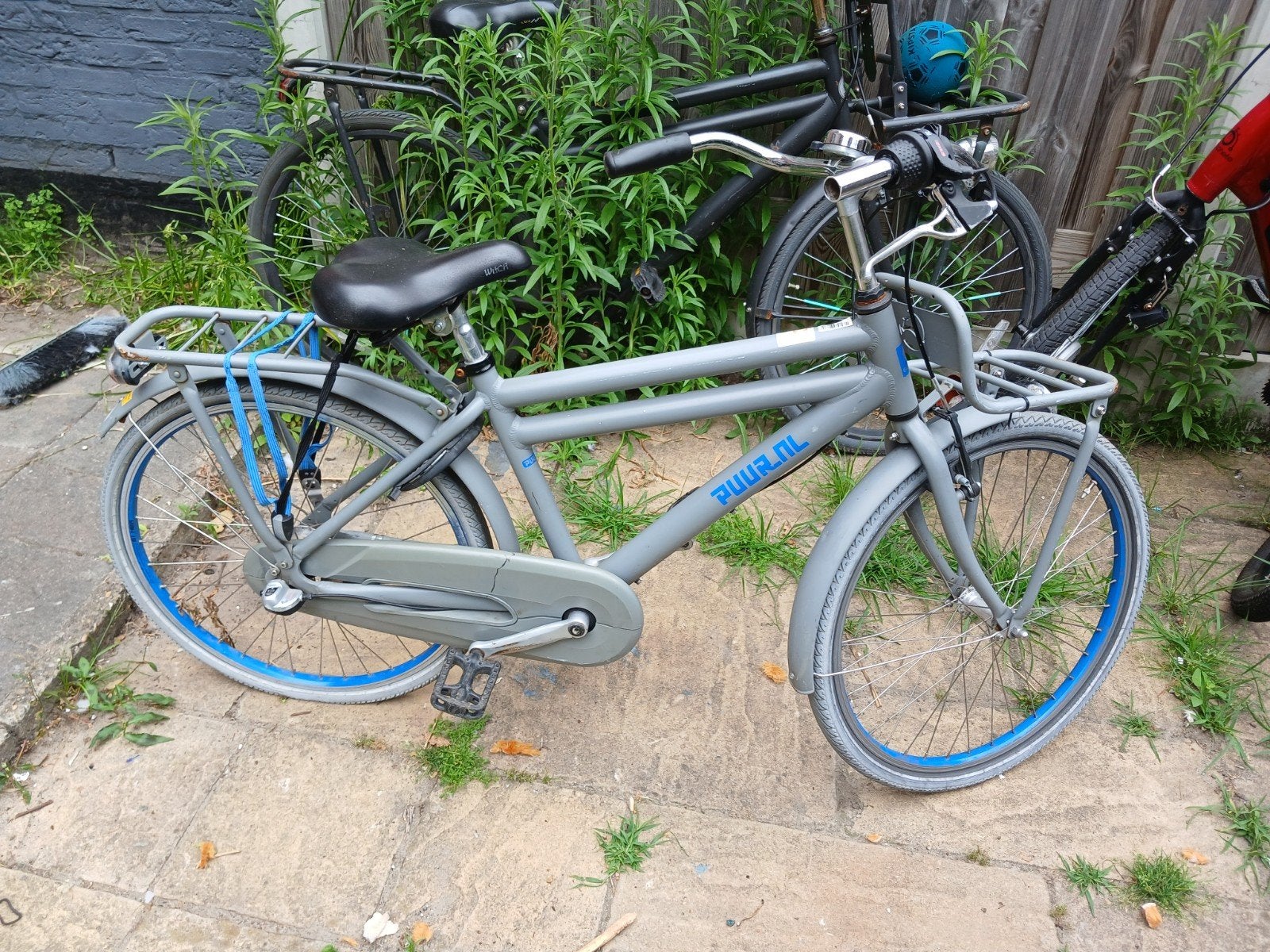 24 inch Stadsfiets met Voordrager en Versnellingen, Velgrem, Versnellingen, Ophalen, Overige merken