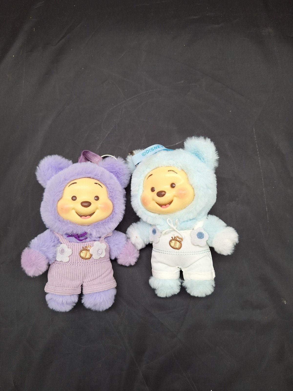 Disney Winnie de Poeh Knuffel Sleutelhangers (2 stuks), Overige typen, Ophalen of Verzenden, Zo goed als nieuw, Nvt