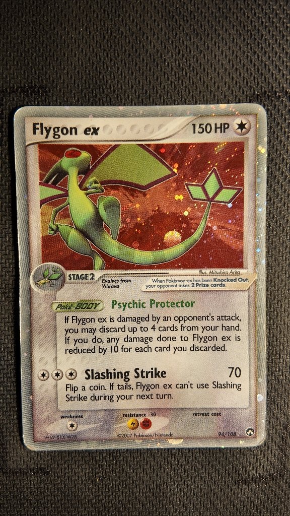 Flygon ex 94 Power Keepers | Pokemon kaart, Ophalen, Zo goed als nieuw, Losse kaart, Foil
