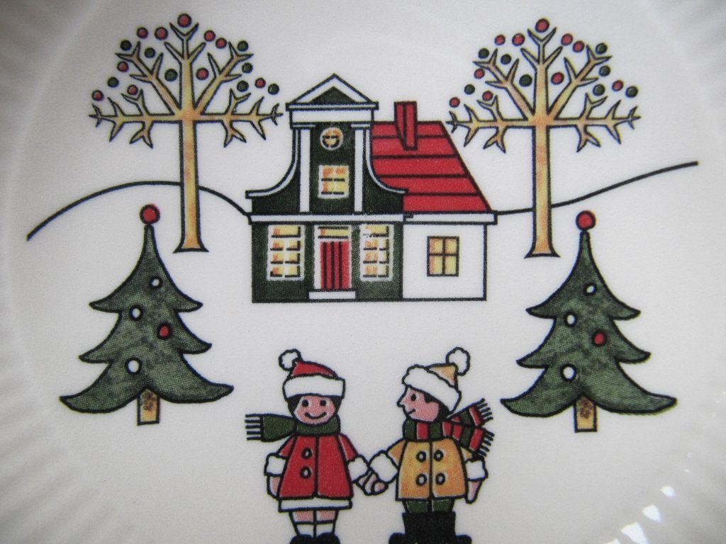 WEDGWOOD WINDSOR CHRISTMAS compoteschaaltjes, Huis en Inrichting, Ophalen of Verzenden, Zo goed als nieuw, Kom(men), Wedgwood